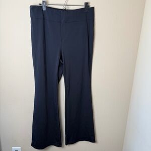 Halara Flex SculptKnit High Waisted Flare Work Pants Womens XL Regular Black